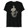 Art Deco Merman (Triblend)-Triblend T-Shirt-Swish Embassy