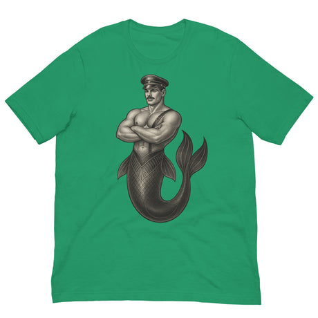 Art Deco Merman-T-Shirts-Swish Embassy