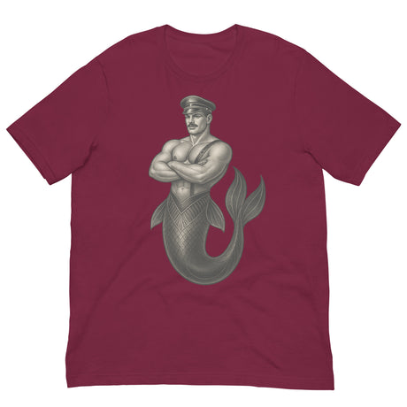 Art Deco Merman-T-Shirts-Swish Embassy