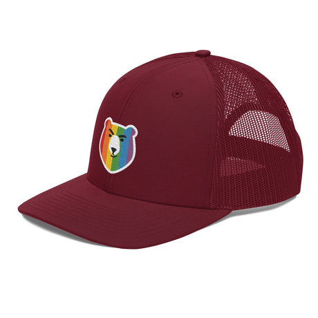 Bear Face Rainbow (Headwear)-Headwear-Swish Embassy