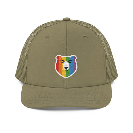 Bear Face Rainbow (Headwear)-Headwear-Swish Embassy