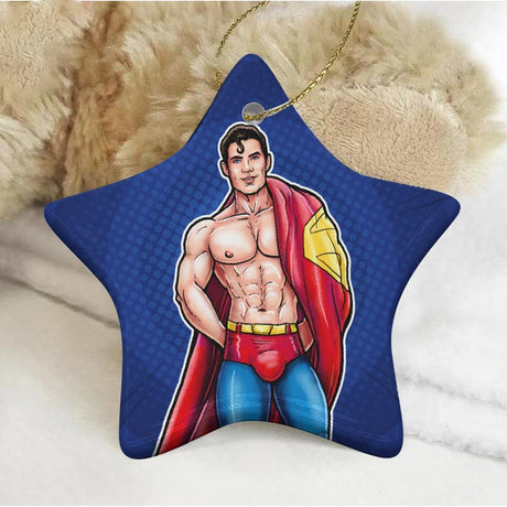 Big Red (Ceramic Holiday Keepsake)-Ceramic Holiday Keepsake-Swish Embassy