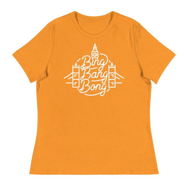 Bing Bang Bong (Women's Relaxed T-Shirt)-Women's T-Shirts-Swish Embassy