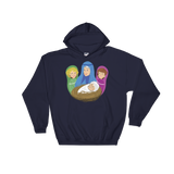Birth of Cheesecake (Hoodie)-Christmas Hoodies-Swish Embassy