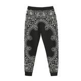 Black Hanky (AOP Sweatpants)-AOP Sweatpants-Swish Embassy
