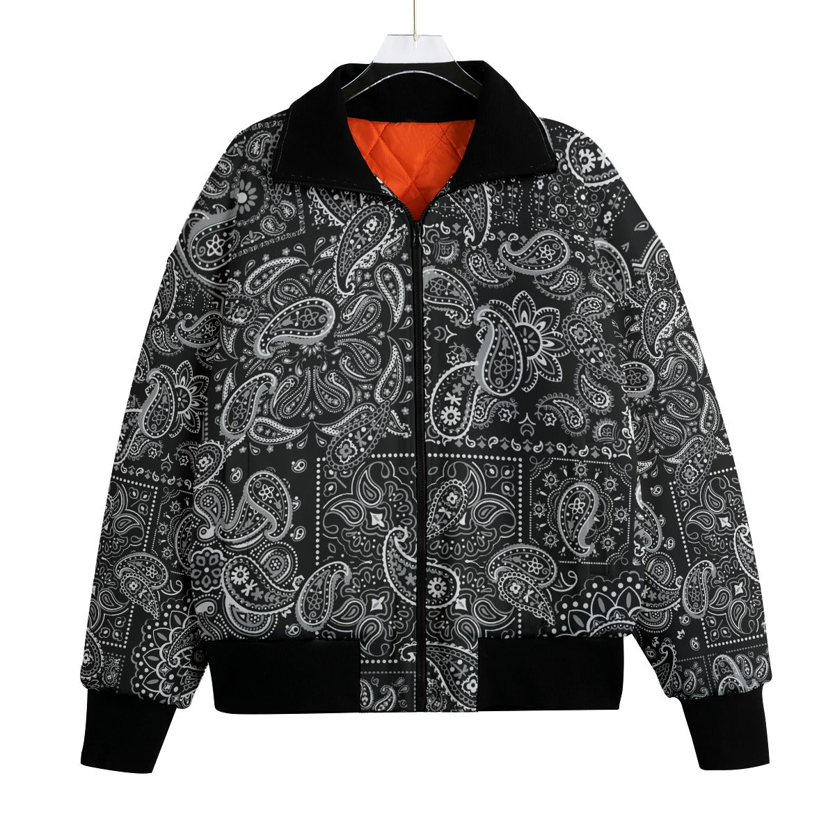 Black Hanky (Fleece Jacket)-Fleece Jacket-Swish Embassy