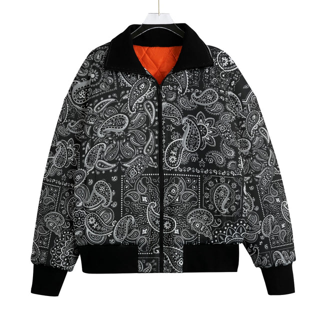 Black Hanky (Fleece Jacket)-Fleece Jacket-Swish Embassy