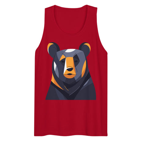 Blue Bear (Tank Top)-Tank Top-Swish Embassy