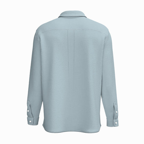 Blue Crush (Cotton Long Sleeve Shirt)-Cotton Long Sleeve Button Shirt-Swish Embassy