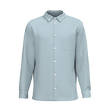 Blue Crush (Cotton Long Sleeve Shirt)-Cotton Long Sleeve Button Shirt-Swish Embassy