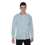 Blue Crush (Long Sleeve Button Shirt)-Long Sleeve Button Shirts-Swish Embassy