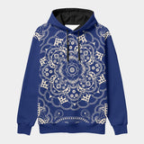 Blue Mendala (AOP Hoodie)-AOP Hoodie-Swish Embassy