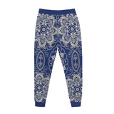 Blue Mendala (AOP Sweatpants)-AOP Sweatpants-Swish Embassy