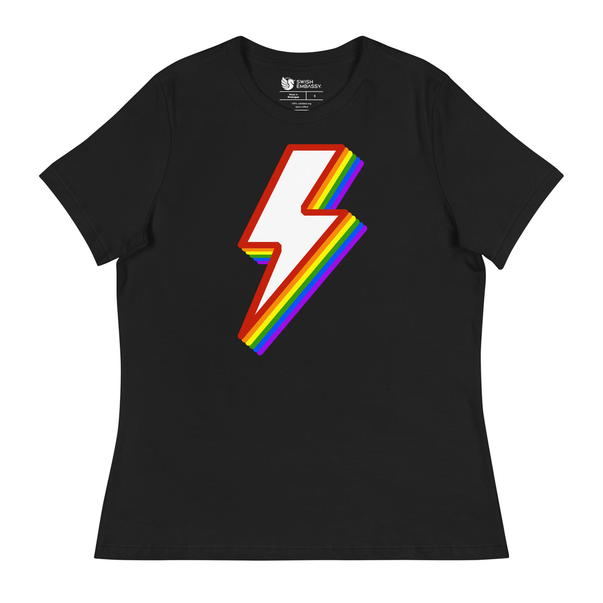 Bolt (Women's Relaxed T-Shirt)-Women's T-Shirts-Swish Embassy