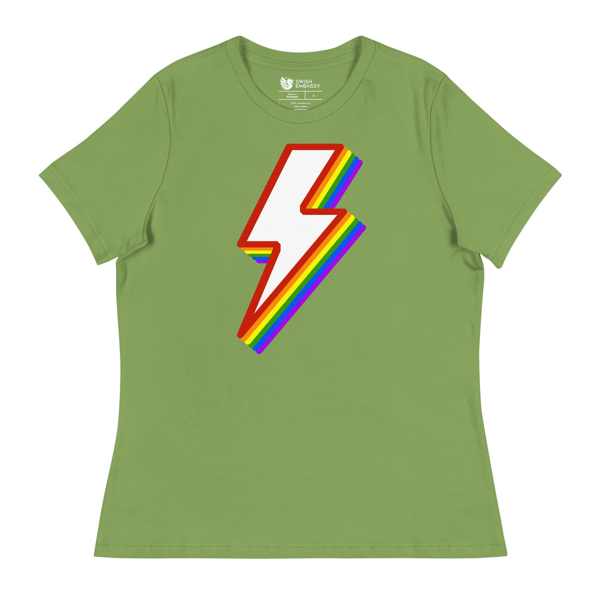 Bolt (Women's Relaxed T-Shirt)-Women's T-Shirts-Swish Embassy