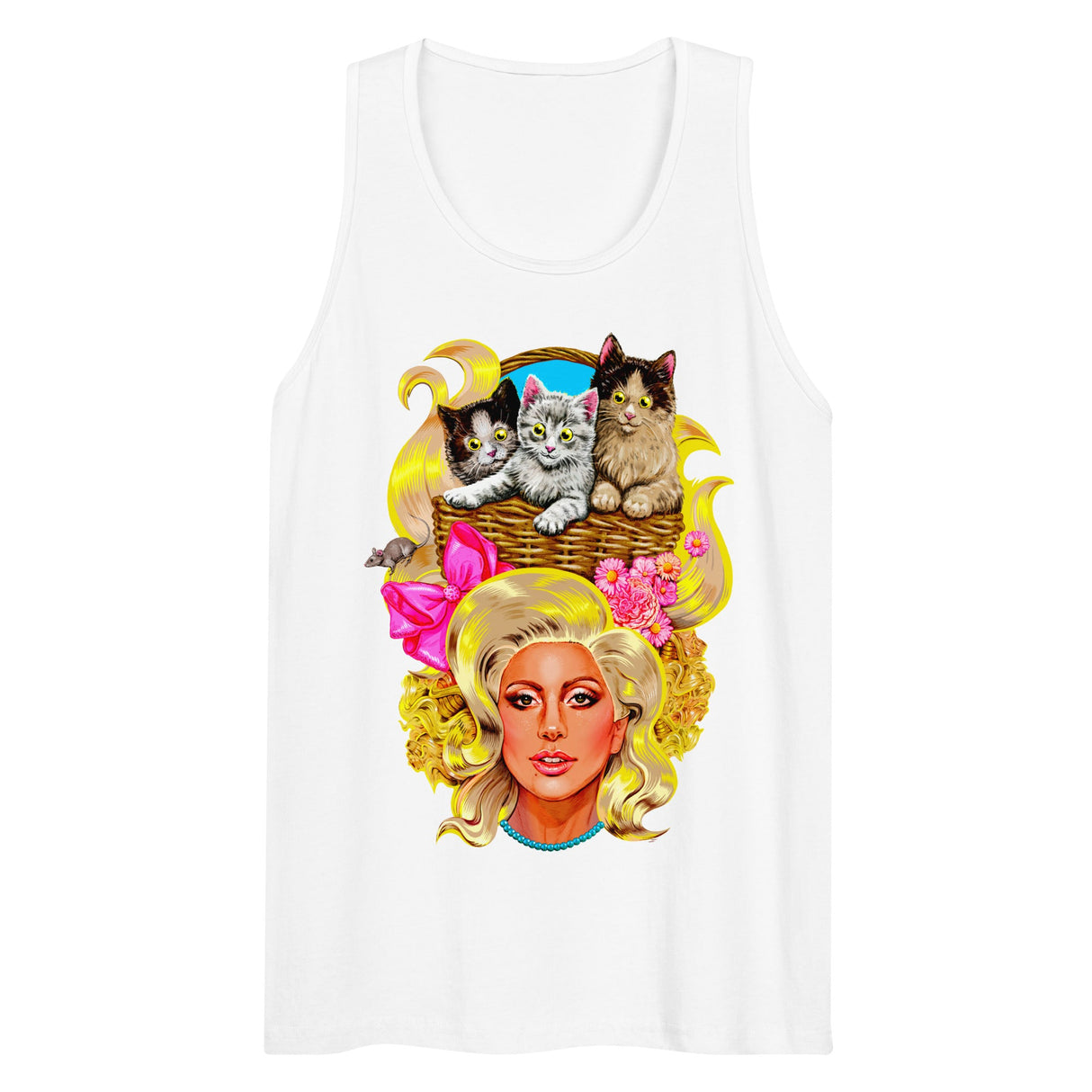 Born This Purrfect (Tank Top)-Tank Top-Swish Embassy