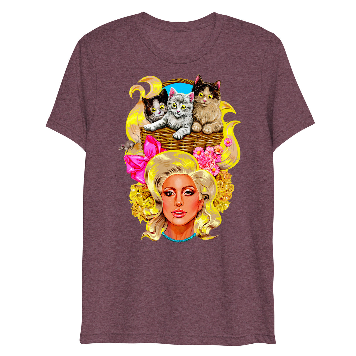 Born This Purrfect (Triblend)-Triblend T-Shirt-Swish Embassy