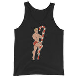Candy Cane Crush (Tank Top)-Christmas Tank Tops-Swish Embassy