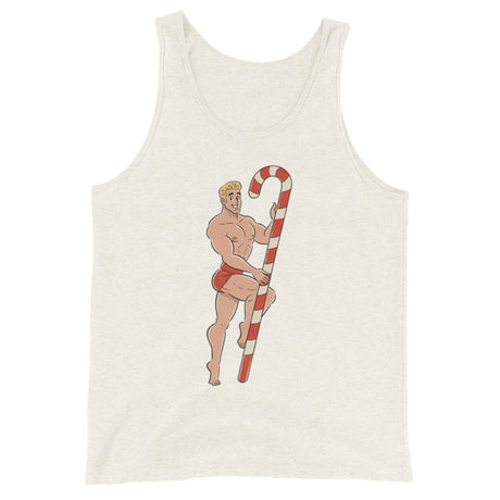 Candy Cane Crush (Tank Top)-Christmas Tank Tops-Swish Embassy
