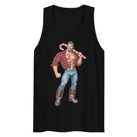 Candy Man (Tank top)-Christmas Tank Tops-Swish Embassy