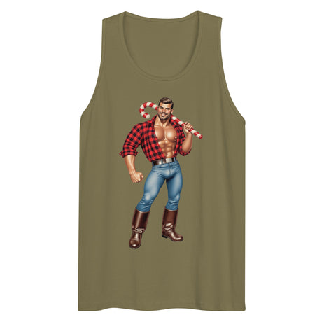 Candy Man (Tank top)-Christmas Tank Tops-Swish Embassy
