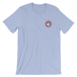 Cap'n Ameribear (Embroidered T-Shirt)-Embroidered T-Shirts-Swish Embassy
