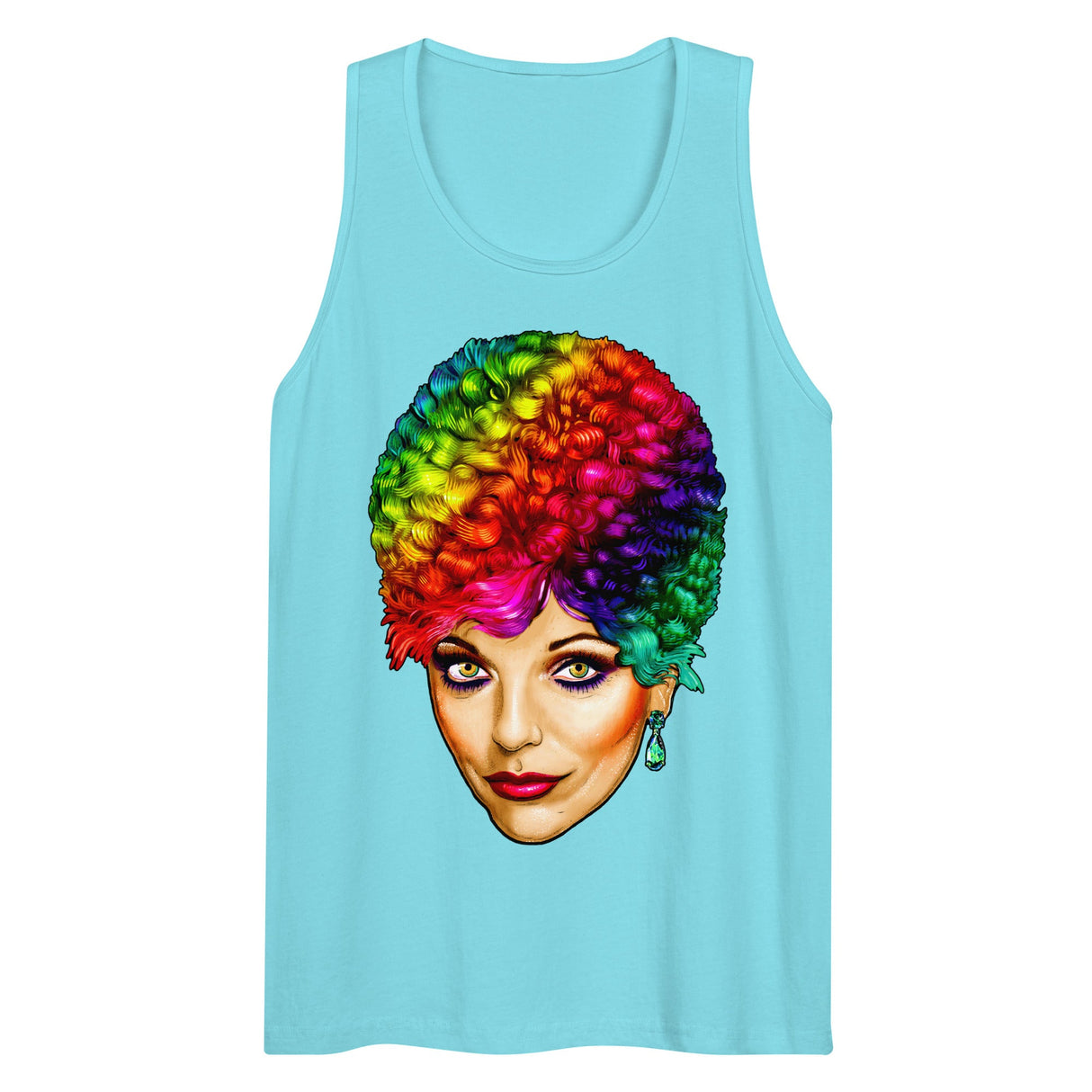 Carrington Meets Crayola (Tank Top)-Tank Top-Swish Embassy
