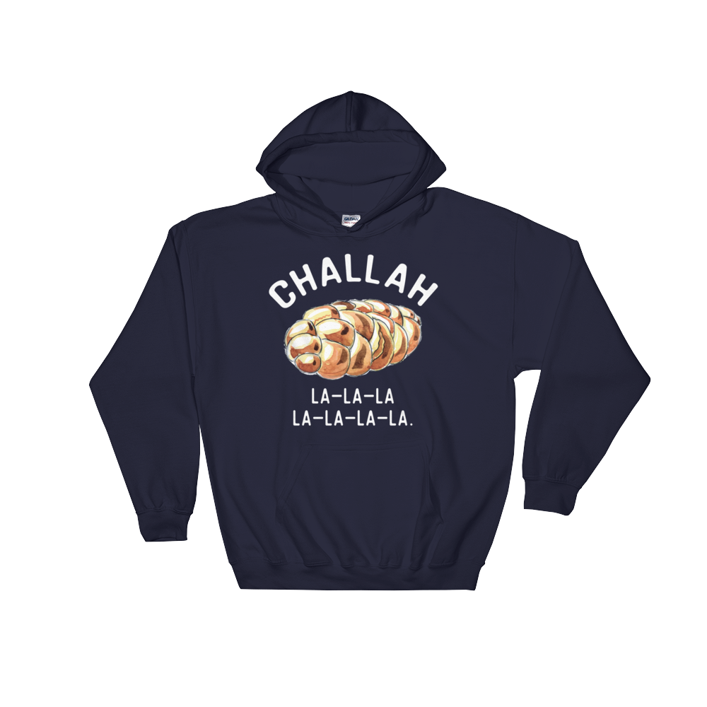 Challah Holidays (Hoodie)-Christmas Hoodies-Swish Embassy