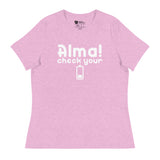 Check Your Battery (Women's Relaxed T-Shirt)-Women's T-Shirts-Swish Embassy