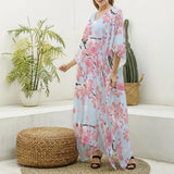 Cherry Blossom (Kaftan)-Kaftan-Swish Embassy