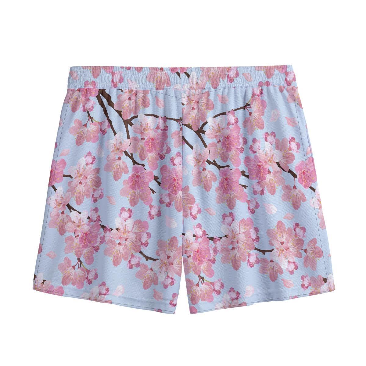 Cherry Blossom (Shorts)-Shorts-Swish Embassy