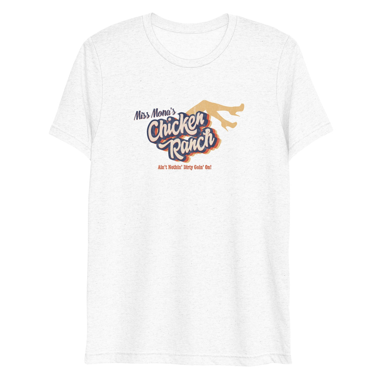 Chicken Ranch (Triblend)-Triblend T-Shirt-Swish Embassy