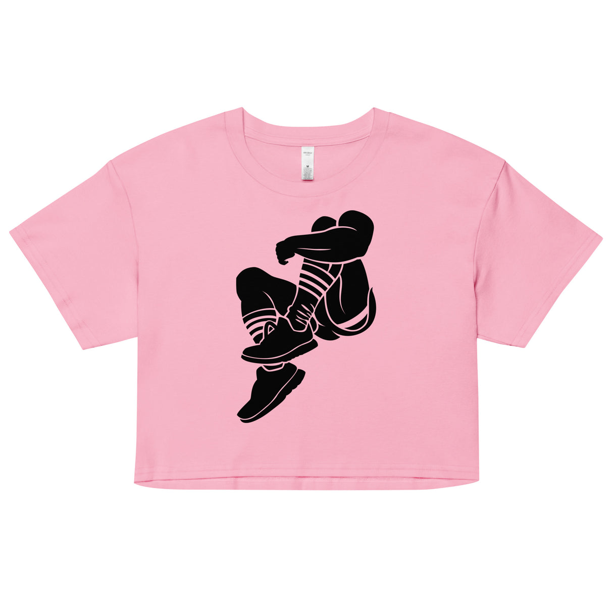 Cleavage (Crop Top)-Crop Top-Swish Embassy