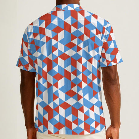 Cubic (Cotton Button Shirt)-Cotton Button Shirt-Swish Embassy