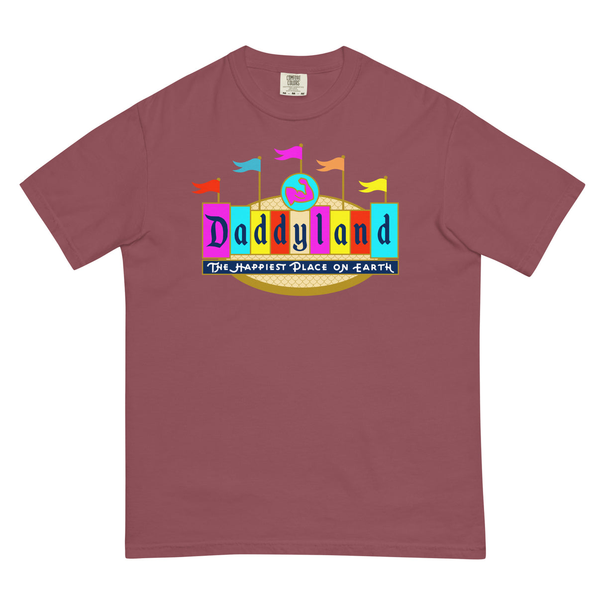 Daddyland (Boxy Tee)-Boxy T-Shirt-Swish Embassy