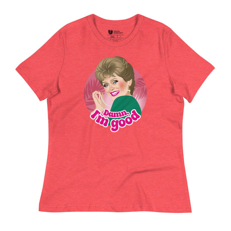 Damn I'm Good (Women's Relaxed T-Shirt)-Women's T-Shirts-Swish Embassy
