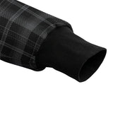 Dark Checks (Fleece Jacket)-Fleece Jacket-Swish Embassy