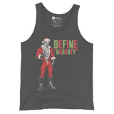 Define Naughty (Tank Top)-Christmas Tank Tops-Swish Embassy
