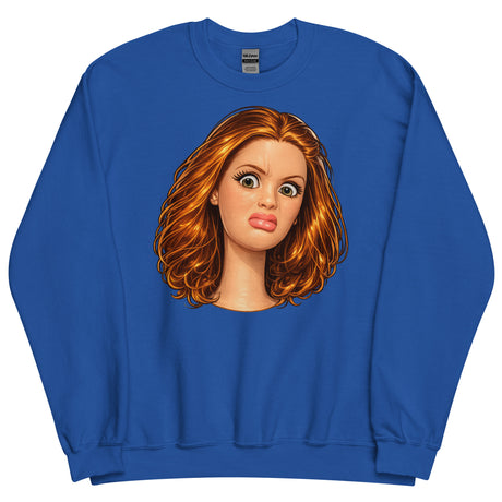 Disgusted Doll (Sweatshirt)-Sweatshirt-Swish Embassy