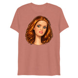 Disgusted Doll (Triblend)-Triblend T-Shirt-Swish Embassy