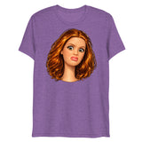 Disgusted Doll (Triblend)-Triblend T-Shirt-Swish Embassy