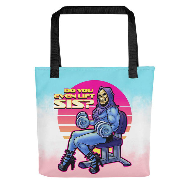Do You Even Lift Sis (Tote Bag)-Bags-Swish Embassy