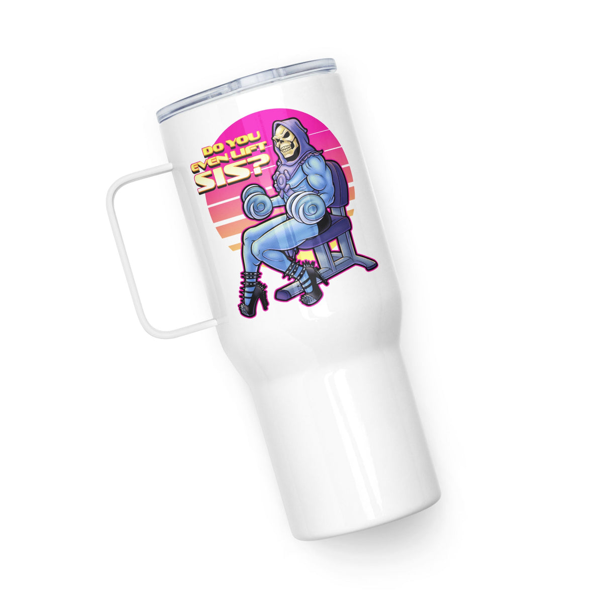 Do You Even Lift, Sis? (Travel Mug)-Travel Mug-Swish Embassy