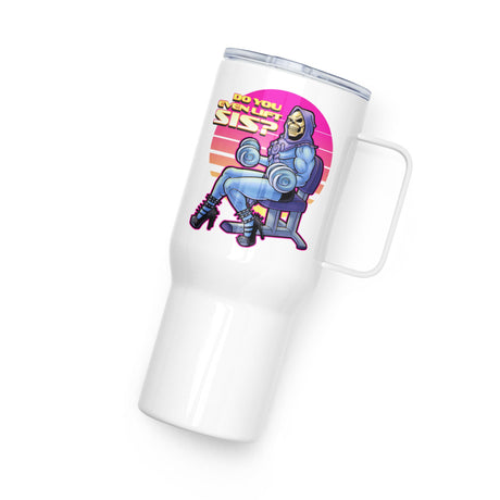 Do You Even Lift, Sis? (Travel Mug)-Travel Mug-Swish Embassy
