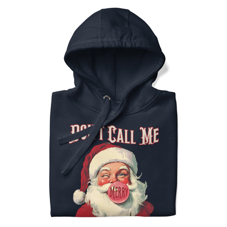 Don't Call Me Merry (Hoodie)-Christmas Hoodies-Swish Embassy