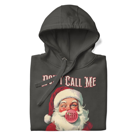 Don't Call Me Merry (Hoodie)-Christmas Hoodies-Swish Embassy