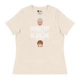 Dorothy in the Streets, Blanche in the Sheets (Women's Relaxed T-Shirt)-Women's T-Shirts-Swish Embassy
