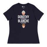 Dorothy in the Streets, Blanche in the Sheets (Women's Relaxed T-Shirt)-Women's T-Shirts-Swish Embassy