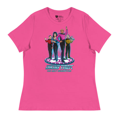 Drag Trek (Women's Relaxed T-Shirt)-Women's T-Shirts-Swish Embassy