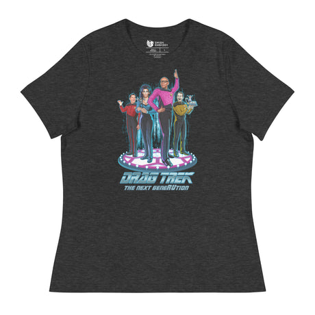 Drag Trek (Women's Relaxed T-Shirt)-Women's T-Shirts-Swish Embassy